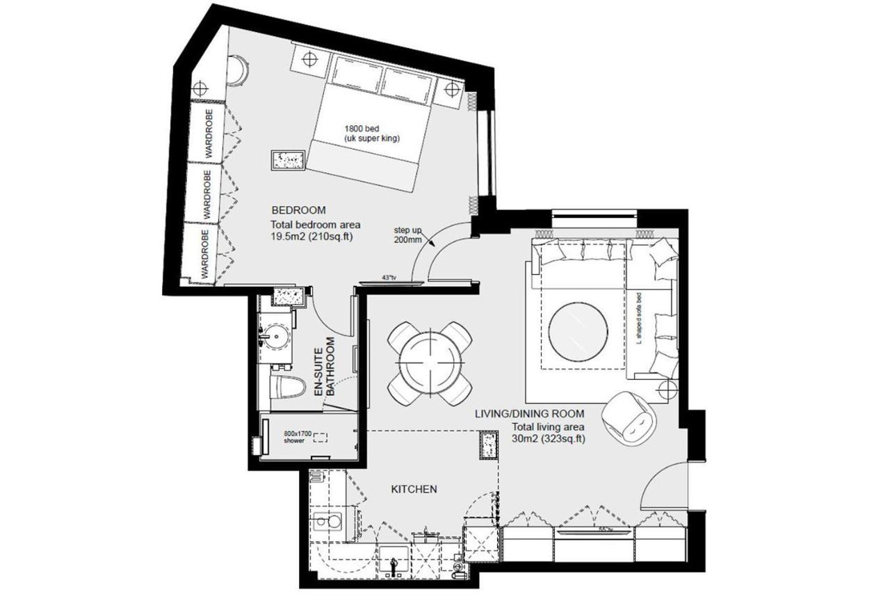 15 Basil Street Knightsbridge, Luxury Serviced Apartments Лондон Экстерьер фото